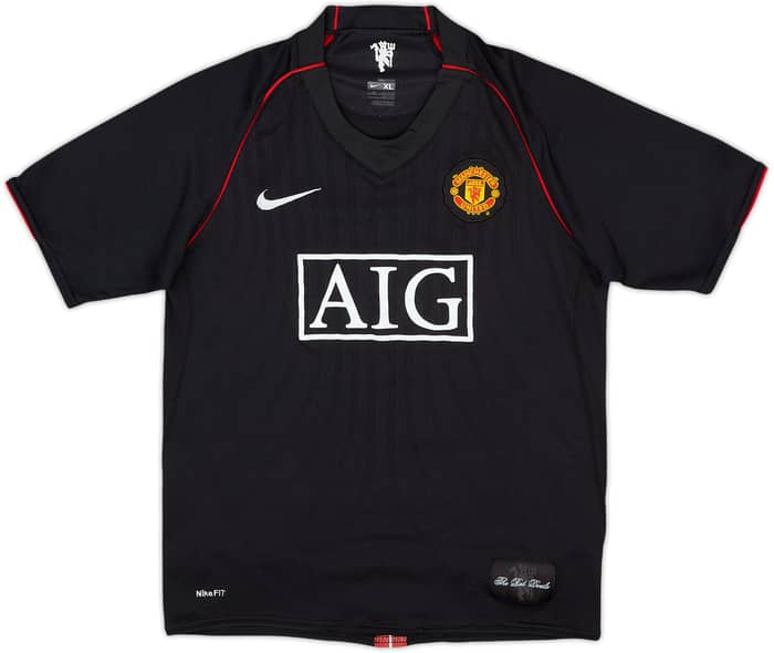 2007-08 Manchester United Away Shirt Ronaldo #7 - 6/10 - (13-15 Years)