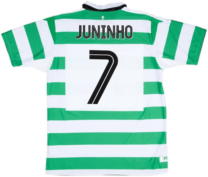 2004-05 Celtic Home Shirt Juninho #7 - 5/10 - (L)