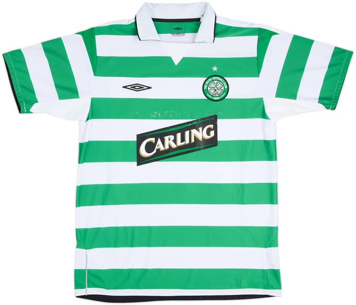 2004-05 Celtic Home Shirt Juninho #7 - 5/10 - (L)