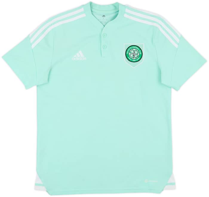 2021-22 Celtic adidas Polo Shirt - 9/10 - (S)