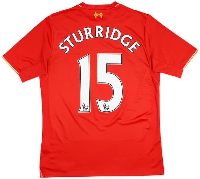 2015-16 Liverpool Home Shirt Sturridge #15 - 5/10 - (15-16 Years)