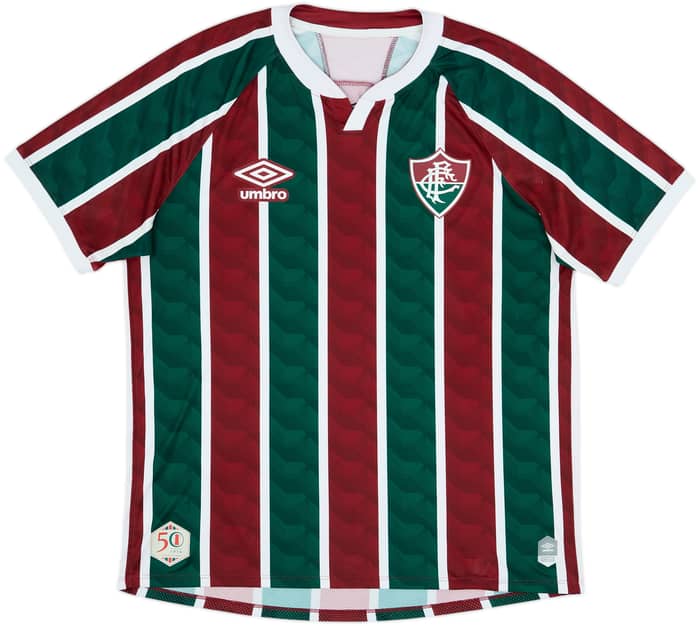 2020-21 Fluminense Home Shirt - 9/10 - (L)