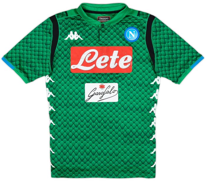 2018-19 Napoli GK S/S Shirt - 5/10 - (M)