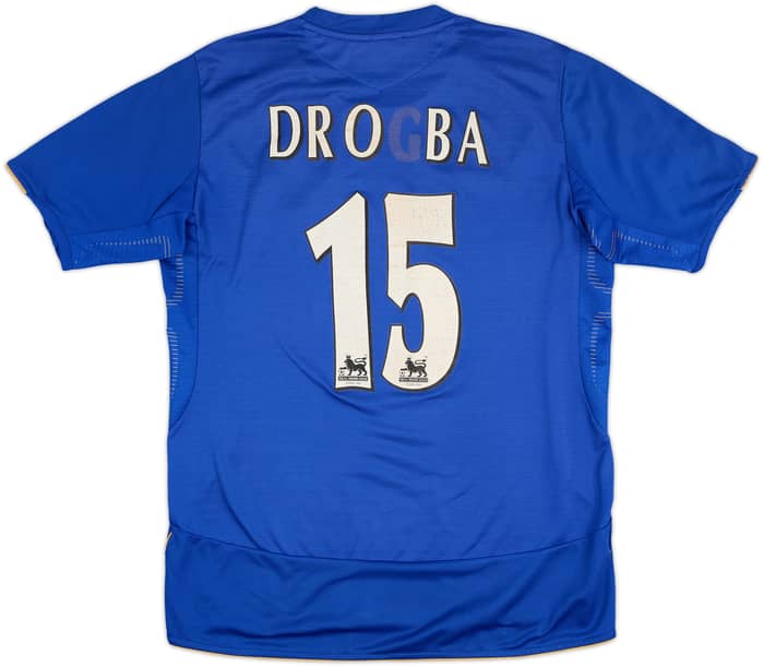 2005-06 Chelsea Centenary Home Shirt Drogba #15 - 4/10 - (M)