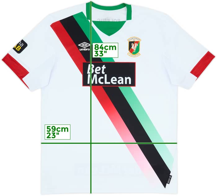 2019-20 Glentoran Away Shirt - 7/10 - (XXL)