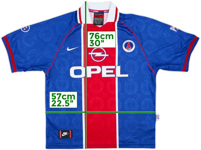 1996-97 Paris Saint-Germain Home Shirt #22 - 7/10 - (L)