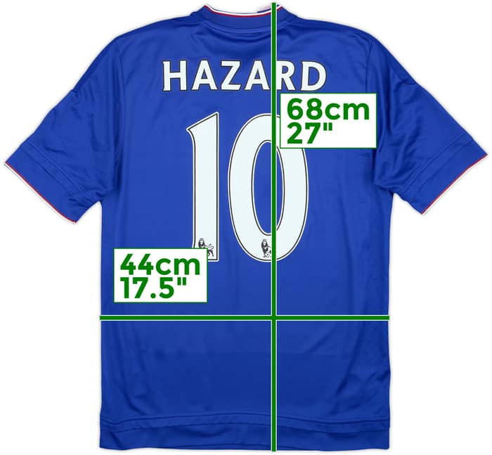 2015-16 Chelsea Home Shirt Hazard #10 - 8/10 - (15-16 Years)
