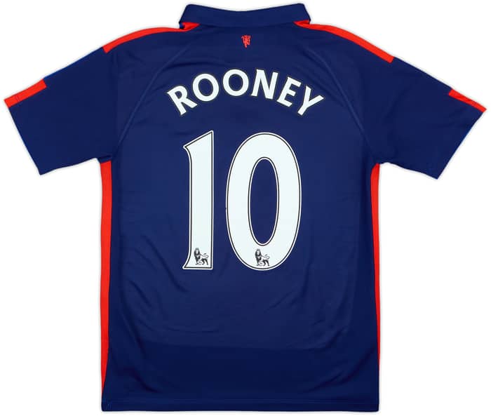 2014-15 Manchester United Third Shirt Rooney #10 - 8/10 - (14-15 Years)