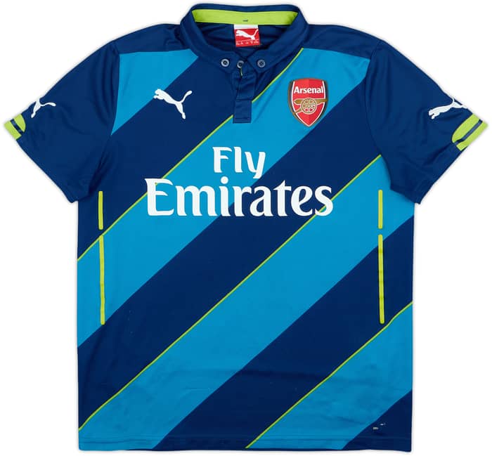 2014-15 Arsenal Third Shirt Arteta #8 - 8/10 - (15-16 Years)