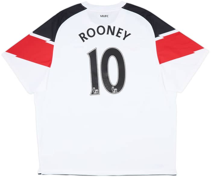 2010-12 Manchester United Away Shirt Rooney #10 (3XL)