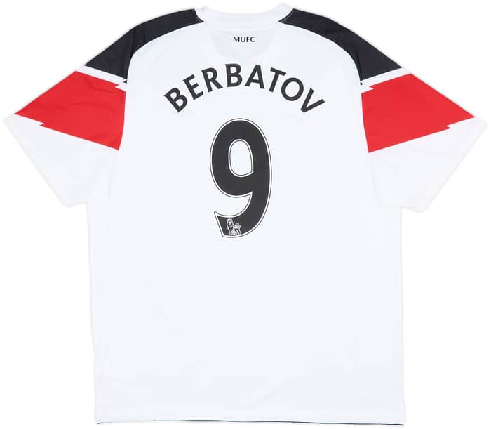 2010-12 Manchester United Away Shirt Berbatov #9 (XL)