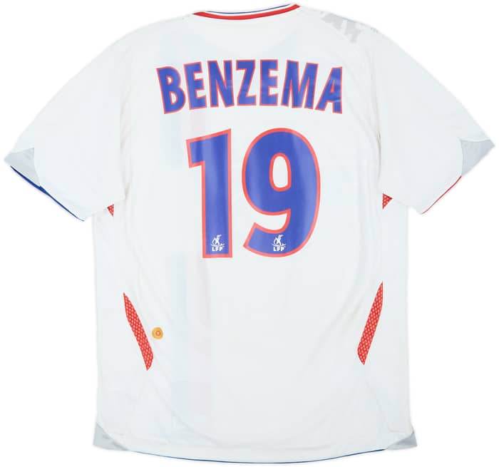 2006-08 Lyon Home Shirt Benzema #19 - 5/10 - (M)