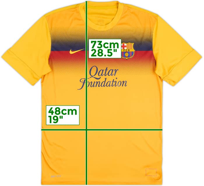 2013-14 Barcelona Nike Training Shirt - 7/10 - (L)
