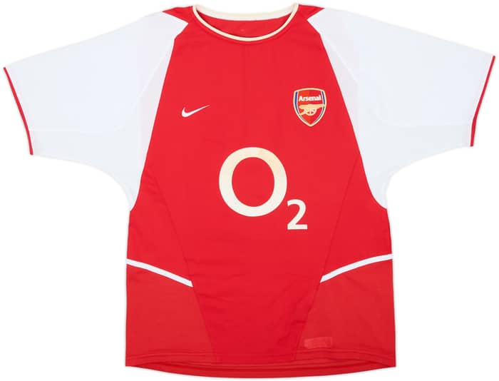 2002-04 Arsenal Home Shirt Henry #14 - 6/10 - (M)