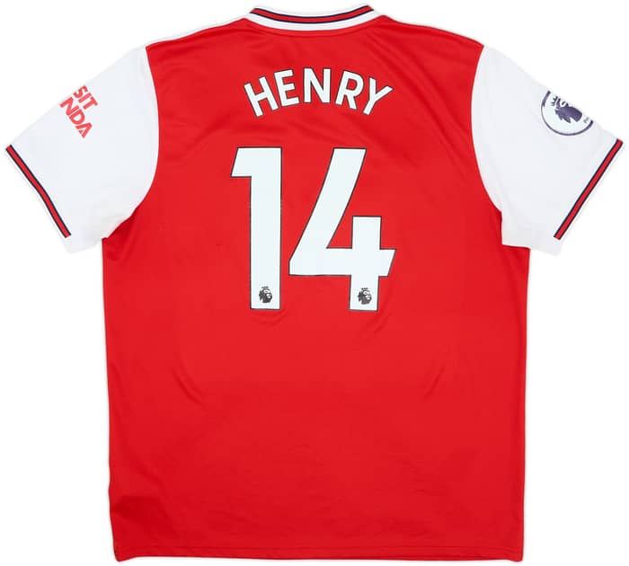 2019-20 Arsenal Home Shirt Hnery #14 - 7/10 - (XL)