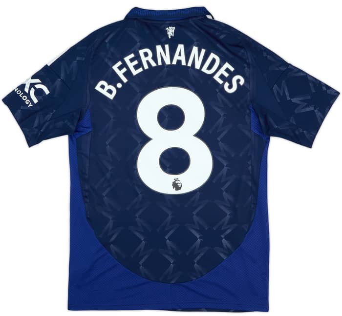 2024-25 Manchester United Away Shirt B.Fernandes #8 - 10/10 - (S)