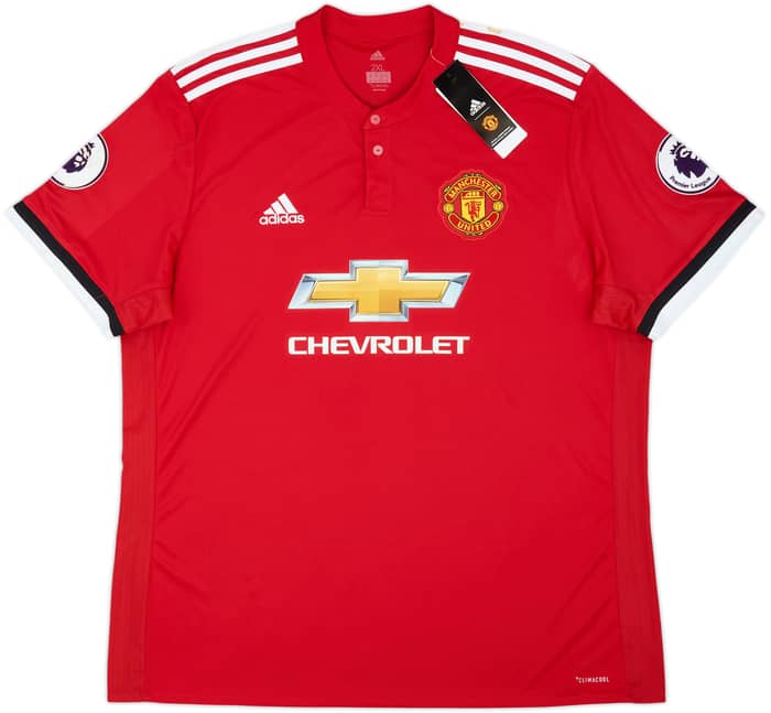 2017-18 Manchester United Home Shirt Ibrahimovic #10 (XXL)
