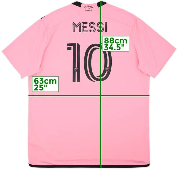 2023-24 Inter Miami Home Shirt Messi #10 (XXL)