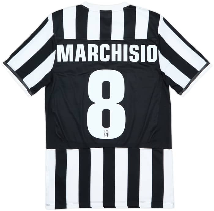 2013-14 Juventus Home Shirt Marchisio #8 - 8/10 - (S)