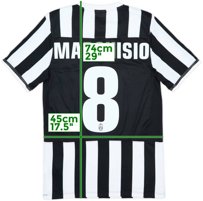 2013-14 Juventus Home Shirt Marchisio #8 - 8/10 - (S)