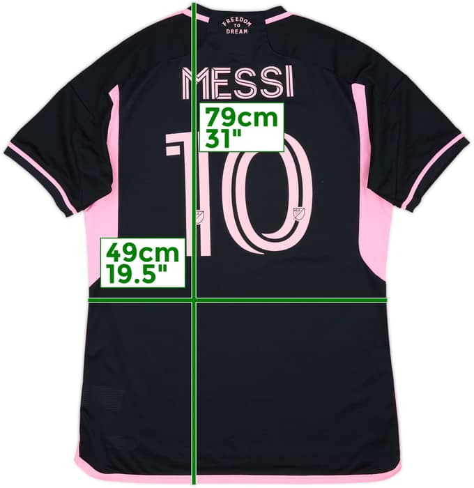 2023-24 Inter Miami Authentic Away Shirt Messi #10 - 9/10 - (M)