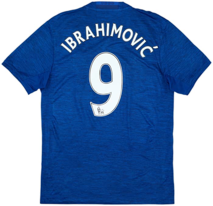 2016-17 Manchester United Away Shirt Ibrahimovic #9 - 7/10 - (M)