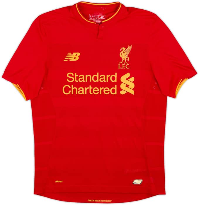 2016-17 Liverpool Home Shirt Hyypia #4 - 6/10 - (S)