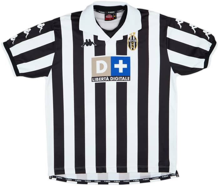 1998-99 Juventus Maillot Domicile Zidane #21 - 8/10 - (XL)