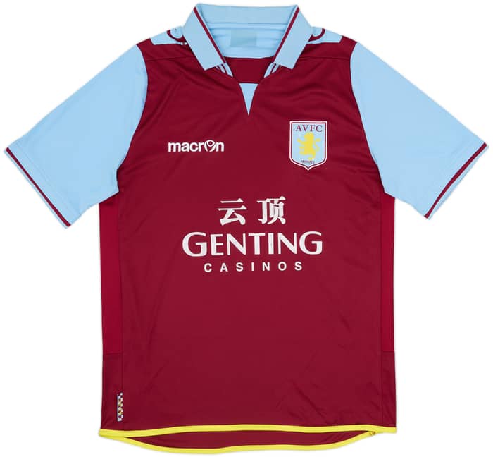 2012-13 Aston Villa Home Shirt Petrov #19 - 6/10 - (M)