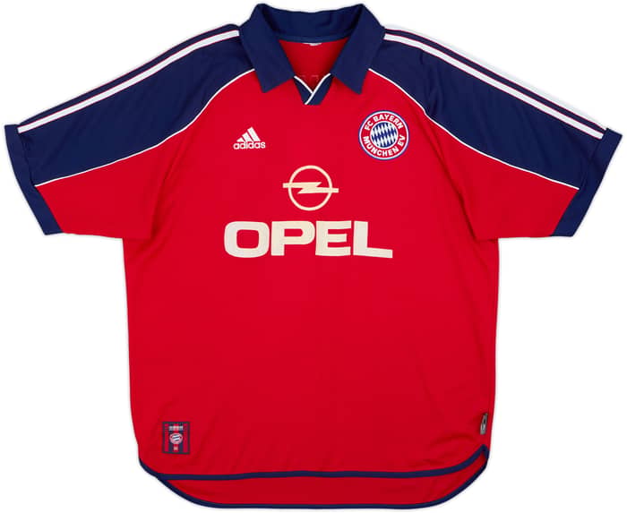 1999-01 Bayern Múnich Camiseta Local Elber #9 - 5/10 - (L)