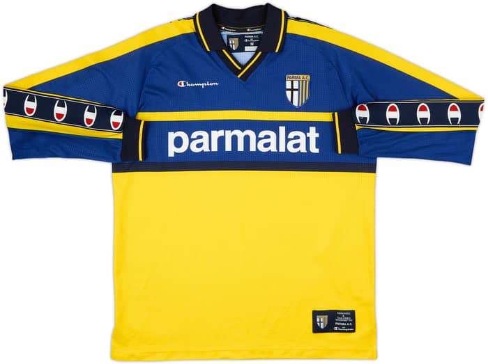 1999-00 Parma Player Issue Champion Training L/S Shirt - 6/10 - (M)