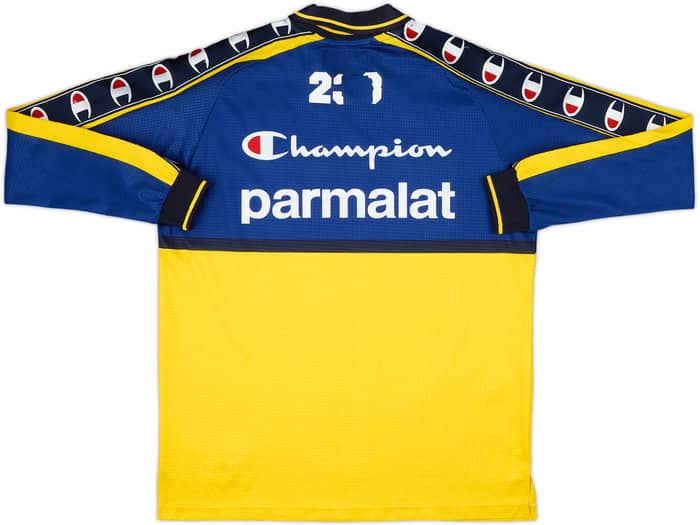 1999-00 Parma Player Issue Champion Training L/S Shirt - 6/10 - (M)