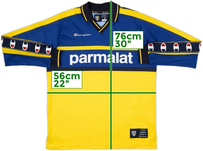 1999-00 Parma Player Issue Champion Training L/S Shirt - 6/10 - (M)