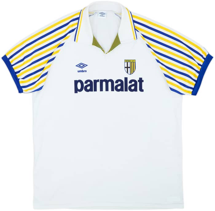 1990-91 Parma Basic Home Shirt - 4/10 - (XL)