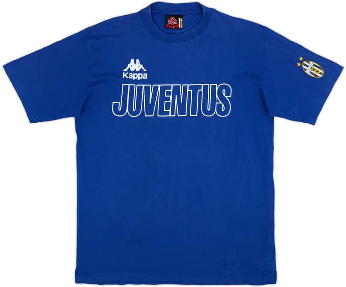 1998-99 Juventus Kappa Cotton Tee - 8/10 - (L)