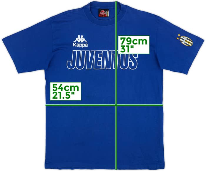 1998-99 Juventus Kappa Cotton Tee - 8/10 - (L)