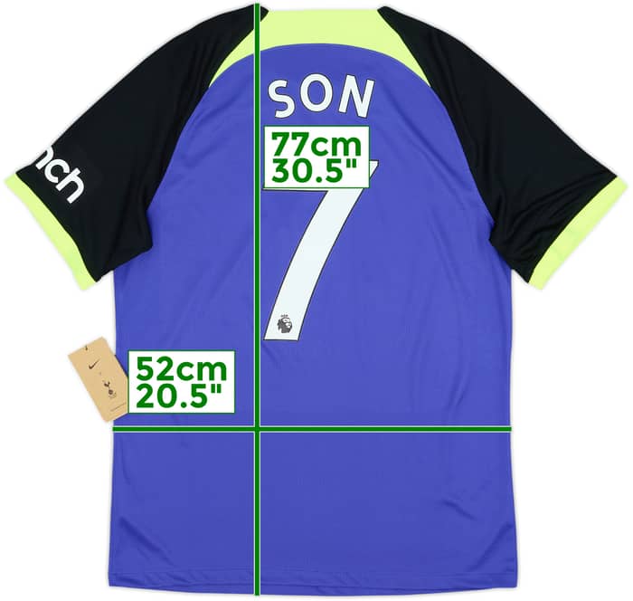 2022-23 Tottenham Away Shirt Son #7 (M)