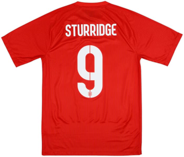 2014-15 England Away Shirt Sturridge #9 - 8/10 - (S)