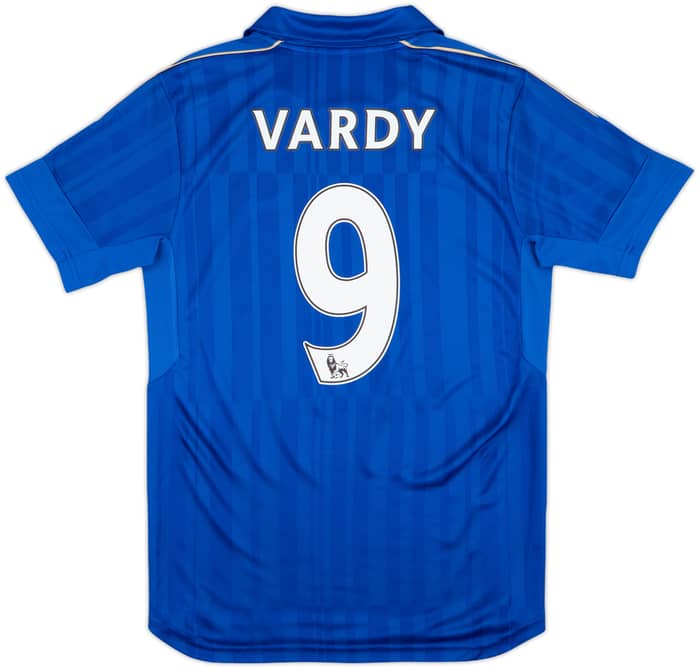 2016-17 Leicester Home Shirt Vardy #9 - 6/10 - (XS)