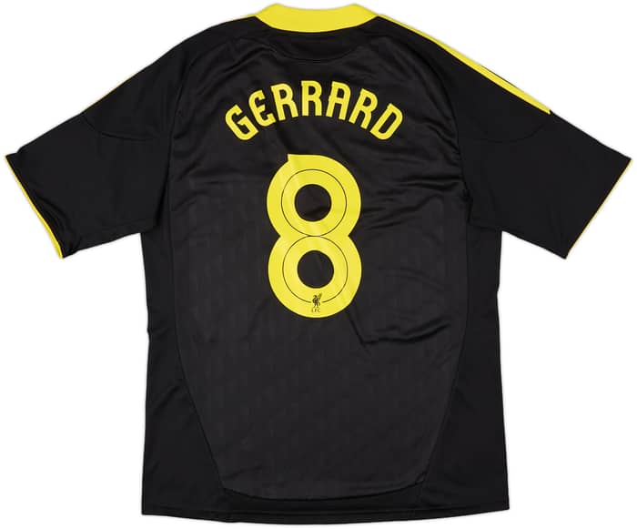 2010-11 Liverpool Third Shirt Gerrard #8 - 7/10 - (L)
