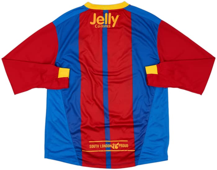 2012-13 Crystal Palace Home L/S Shirt - 6/10 - (M)