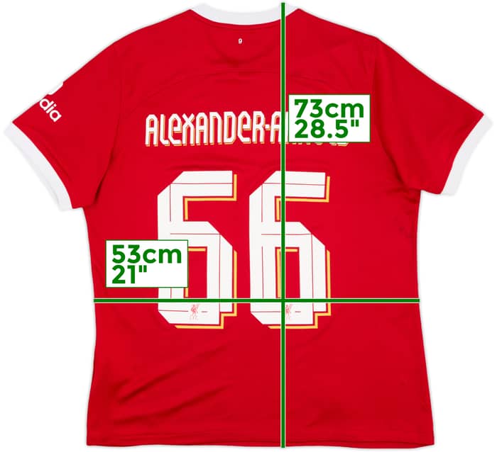 2023-24 Liverpool Home Shirt Alexander-Arnold #66 - 7/10 - (L)