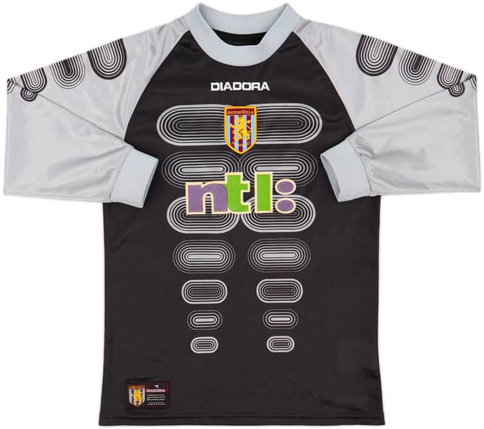 2002-03 Aston Villa GK Shirt - 8/10 - (L.Boys)
