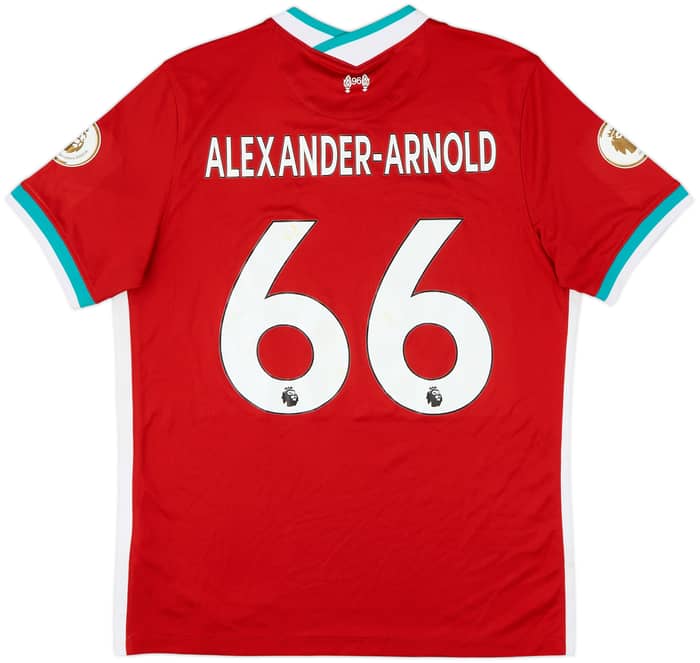 2020-21 Liverpool Home Shirt Alexander-Arnold #66 - 7/10 - (L)