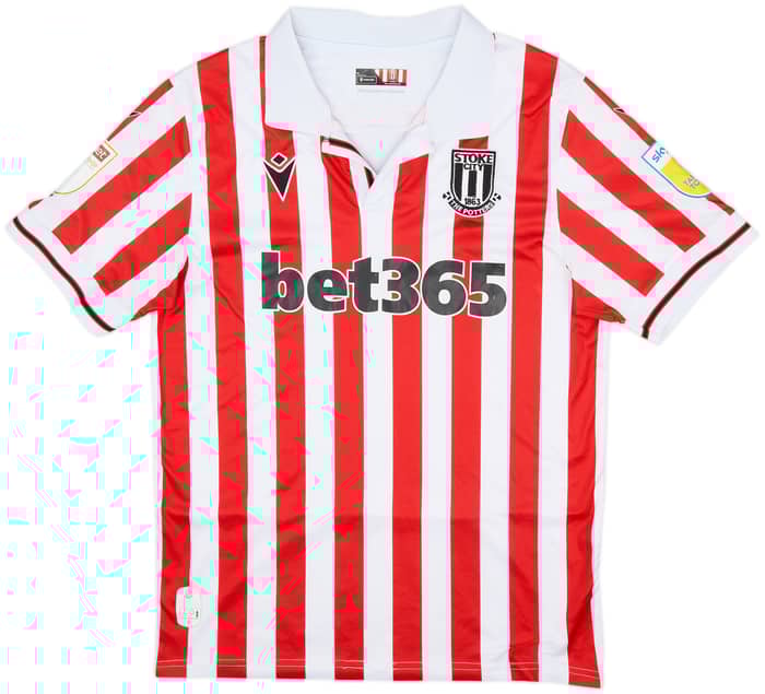2023-24 Stoke City Home Shirt - 8/10 - (M)