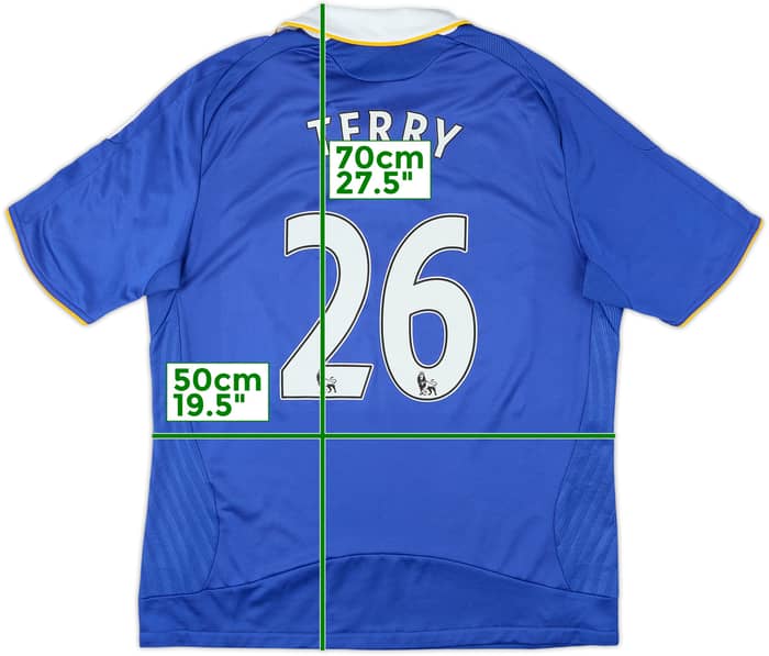 2008-09 Chelsea Home Shirt Terry #26 - 8/10 - (L)