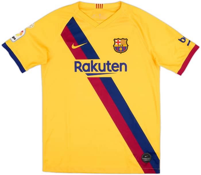 2019-20 Barcelona Away Shirt Messi #10 - 8/10 - (XL.Boys)