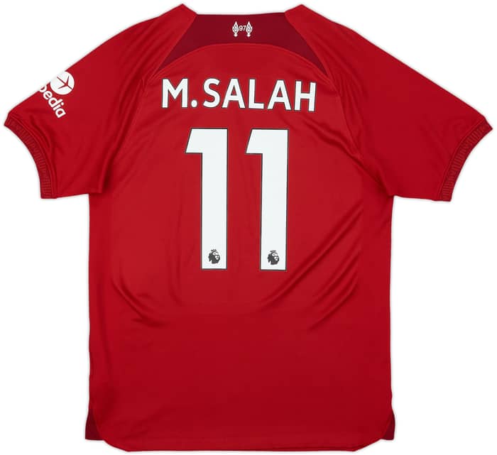 2022-23 Liverpool Home Shirt M.Salah #11 - 5/10 - (S)