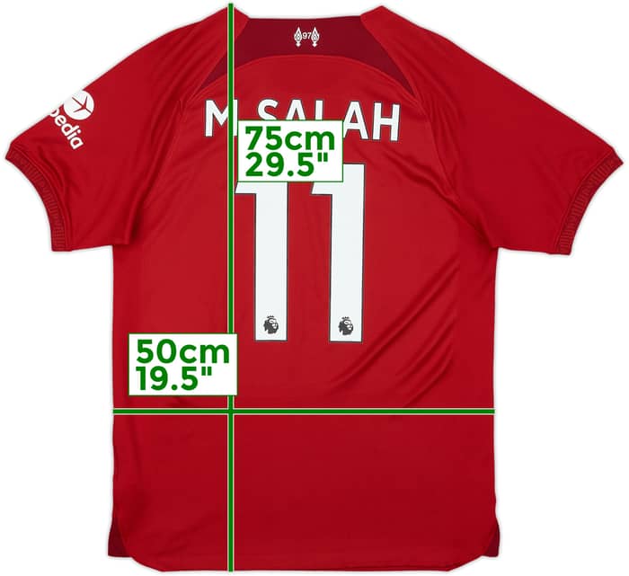 2022-23 Liverpool Home Shirt M.Salah #11 - 5/10 - (S)