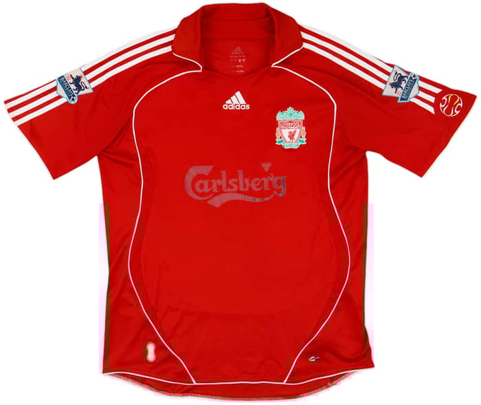 2006-08 Liverpool Home Shirt Gerrard #8 - 4/10 - (L)
